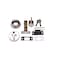 Trans Atlantic Co. ECB Series LightDuty Residential Cylindrical Knob & Single Cylinder Deadbolt. Backset, Grade 3 in SS DL-ECB53S234DB251-US32D - alternate 10